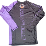 R1NG BJJ LONG SLEEVE BELT COLOR RASH GUARD
