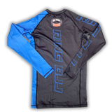 R1NG BJJ LONG SLEEVE BELT COLOR RASH GUARD